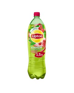 Чай зеленый клюква земляника 1 5 л Lipton