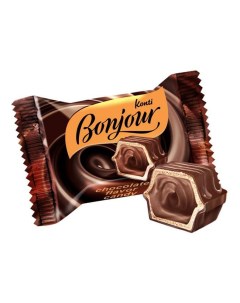 Конфеты вафельные Konti с шоколадной начинкой Bonjour