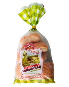 Булочка Миланская с кунжутом 7 шт 0 03 кг Щелковохлеб