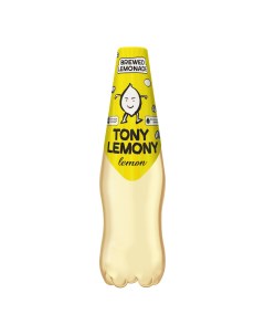 Газированный напиток Lemon 0 5 л Tony lemony
