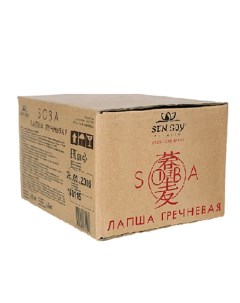 Макаронные изделия Soba Лапша 4 5 кг Sen soy premium