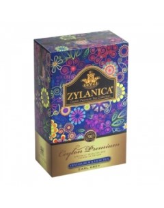 Чай черный листовой ceylon premium collection бергамот FBOP 100 г Zylanica