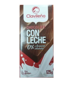 Шоколад молочный 125 г Clavileno