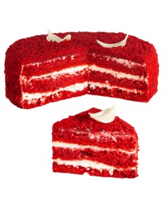 Торт Красный бархат 1 2 кг Ресторанная коллекция