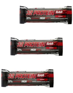 Протеиновый батончик 32 Protein bar Вишня 3х50г Ironman