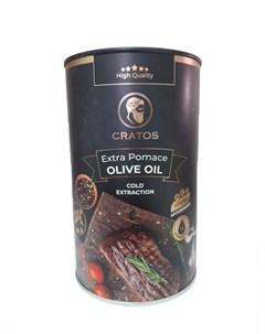 Масло оливковое Сratos Extra Pomace Cold Extraction высший сорт Греция 1л Cratos