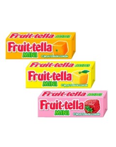 Конфеты жевательные Fruittella Mini Мультипак 88г Fruit-tella