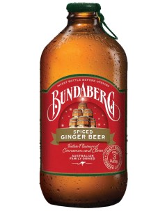 Напиток Spiced Ginger Beer Имбирный 375мл Bundaberg