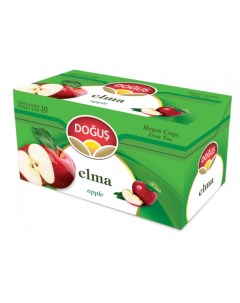 Чай фруктовый яблочный Elma 40гр 20пак по 2гр Dogus