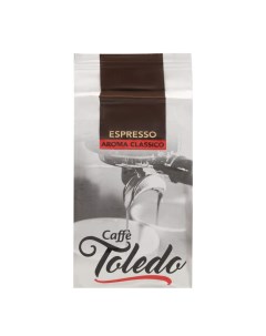 Кофе натуральный жареный в зернах 500 г Toledo