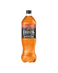 Газированный напиток апельсин 1 л Evervess