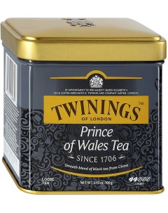 Чай черный Prince Of Wales листовой 100 г 6 упаковок Twinings