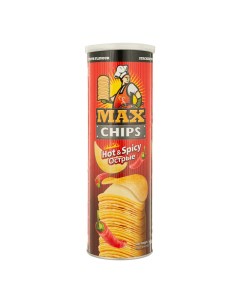 Чипсы картофельные Max Chips Max Stacks острые 160 г Nobrand