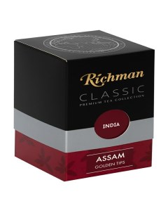 Чай черный АССАМ листовой 100 г Richman