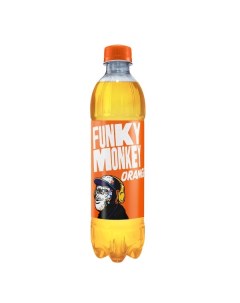 Напиток газированный Orange 0 5 л ПЭТ Funky monkey