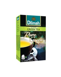 Чай зеленый Pure Green в пакетиках 2 г х 25 шт Dilmah