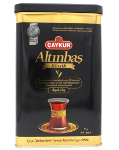 Чай черный Altinbash жестяная банка 400 г Caykur