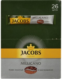 Кофе MILLICANO растворимый 26шт x 1 8г Jacobs