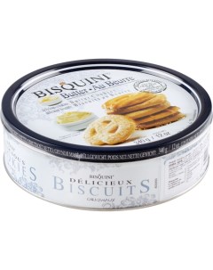 Печенье сдобное butter au beurre 340 г Bisquini