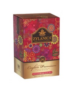 Чай черный Ceylon Premium collection English breakfast листовой 200 г Zylanica