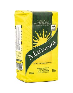 Чай мате Taragui low dust 500 г Mananita