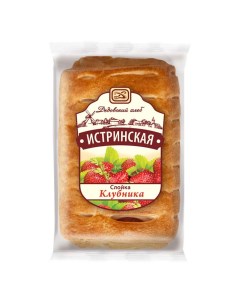 Слойка истринская с нач клубник 80г Дедовский хлеб