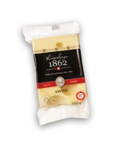 Сыр полутвердый Орехово сладкий 50 110 г Lustenberger 1862
