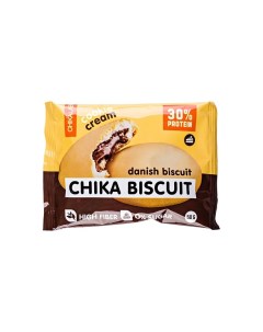 Печенье Chika Biscuit Бисквит датский бисквитное с начинкой 50 г Chikalab