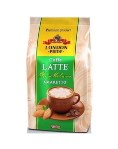 Кофейный напиток Coffee LATTE Di Milano Amaretto 300 г London pride