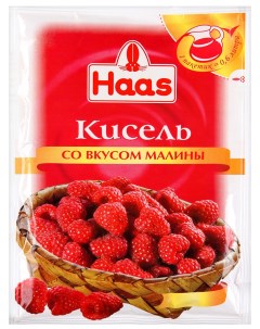 Кисель малина 75 г Haas