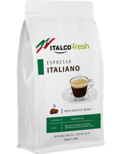 Кофе в зернах Espresso 375г Italco