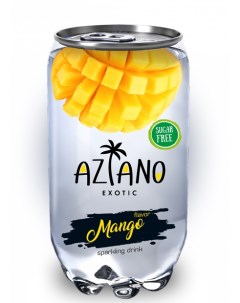 Газированный напиток Манго 350 мл Россия Упаковка 12 шт Aziano