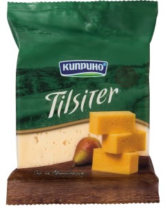 Сыр полутвердый Тильзитер 50 250 г бзмж Киприно