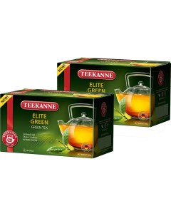 Чай зеленый ELITE Green 2 шт х 20 пак Teekane