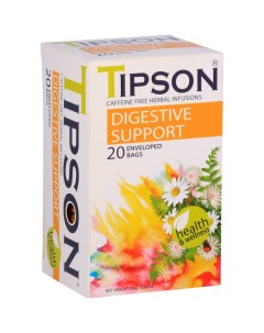 Чай Degestive support травяной 20 пакетиков Tipson