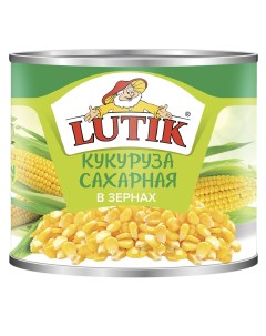 Кукуруза сахарная в зернах в жестяной банке 3100 мл Lutik