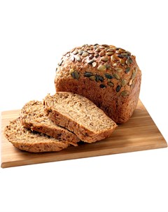 Хлеб серый Идеальная фигура зерновой кунжут семена льна семечки 360 г Лента