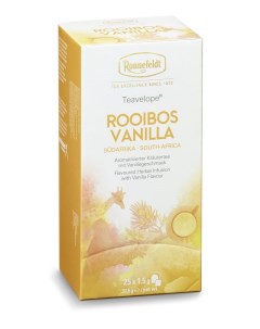 Чай ароматизированный травяной Teavelope Rooibos Vanille 25 х 25 шт Ronnefeldt