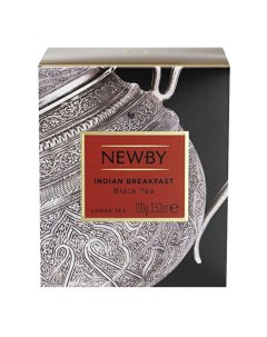 Чай черный Индийский завтрак листовой 100 г Newby