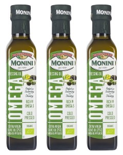 Масло оливковое Экстра Вирджин с рапсовым и льняным маслом Bio 0 25 л 3 шт Monini