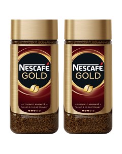 Кофе растворимый Gold 2 шт по 95 г Nescafe