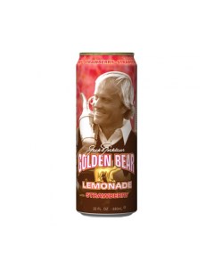 Напиток Golden Bear Strawberry Lemonade 0 68л Упаковка 24 шт Arizona