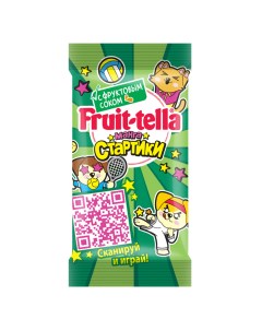 Мармелад жевательный Fruittella 2Д мини манга стартики 3 шт по 120 г Fruit-tella