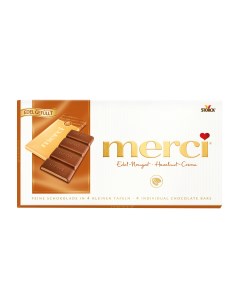 Набор конфет шоколадных Ореховый крем 112 г Merci