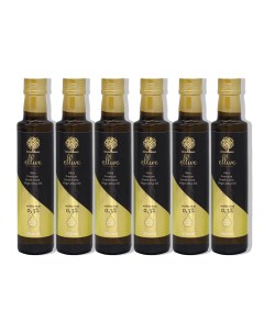 Греческое оливковое масло первого холодного отжима 6 шт по 250 мл Ellive