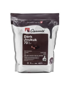 Горький шоколад Carma Dark Joukuk 70 какао 1 5 кг Nobrand
