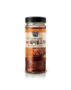 Острый соус бульгоги для свинины Spicy bulgogi sauce for pork 500 г Beksul