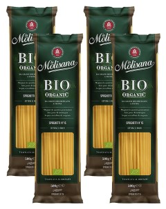 Макаронные изделия Спагетти BIO из твердых сортов пшеницы 500 гр 4 шт La molisana