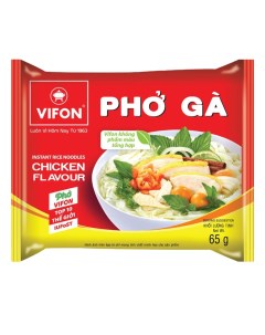 Рисовая лапша Pho Thit со вкусом курицы 65 г Vifon