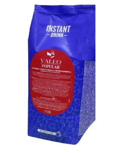 Капучино POPULAR FRENCH VANILLA кофейный напиток 1 кг Valeo